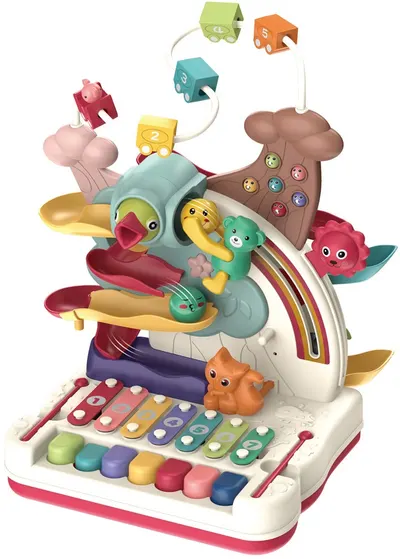 Jucărie educativă Chipolino - Puzzle, animale amuzante