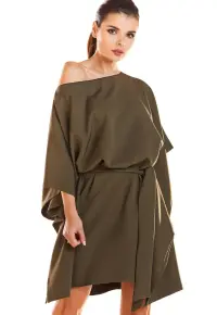 Rochie dama Poliester - M196 - Kaki -