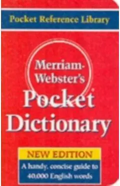Merriam-Webster's Pocket Dictionary