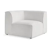 Modul pentru canapea alb (cu colț variabil) Flex Felix – Miuform