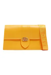 Geanta crossbody cu bareta logo ajustabila