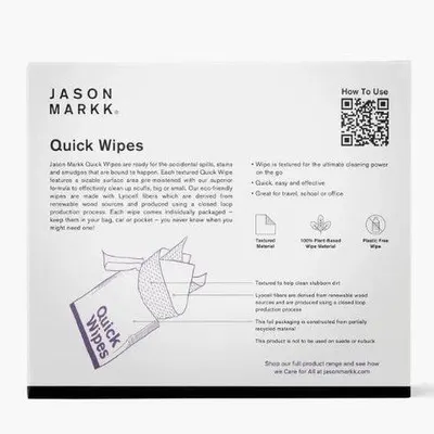 Șervețele rapide Jason Markk albe