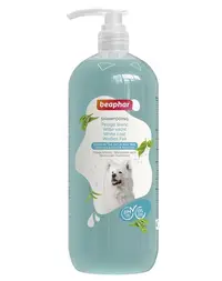 BEAPHAR Shampoo White Coat 1 L șampon pentru câini cu blană albă și deschisă