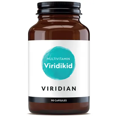 Viridian Viridikid Multivitamin, 90 Capsule