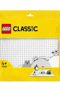 Lego Classic. Placa de baza alba