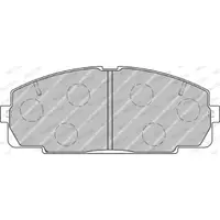 Set placute frana, frana disc FERODO FVR1884