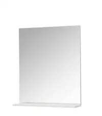 Oglinda cu polita, seria 067, alb, 60x68 cm