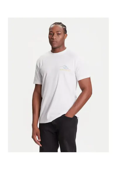 Tricou barbat alb - bumbac