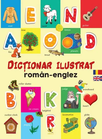 Dicționar ilustrat Român – Englez - Paperback brosat