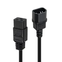 Cablu alimentare IEC C14 la C19 1m Negru, Lindy L30490