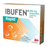 Ibufen Rapid, Antibiotice | 400 mg comprimate filmate