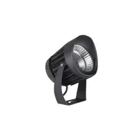 Spot NORTH Negru Aluminiu & Sticla LED 20 Wat 1500Lm 3000K, 100-240 Volt 50Hz Beam 38 degrees -IP65