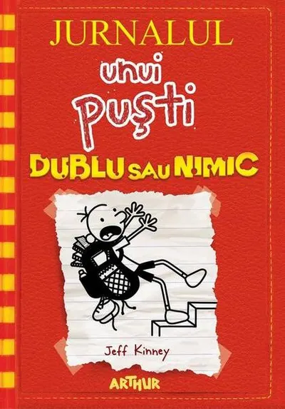 Jurnalul unui puşti (Vol.11) Dublu sau nimic - Hardcover - Jeff Kinney