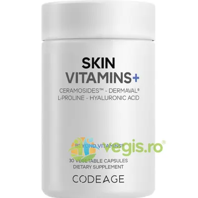Skin Vitamins+ Formula Avansata pentru Hidratare, Elasticitate si Stralucirea Naturala a Pielii 30cps