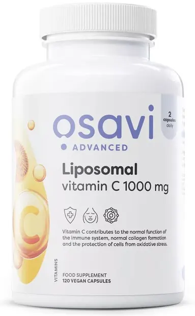 Liposomal Vitamin C, 1000 mg, 120 capsule, Osavi