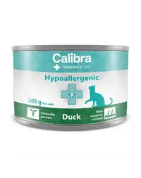 CALIBRA Veterinary Diet Cat Hypoallergenic Duck 200 g aliment dietetic pentru pisici