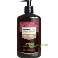Sampon Ultra-Hranitor pentru Par fara Stralucire, foarte Uscat si Frizzy cu Ulei de Cocos 400ml