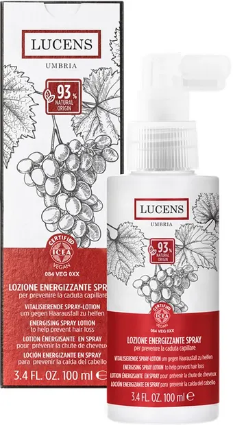 Lucens Loțiune spray energizantă împotriva căderii părului, 100 ml