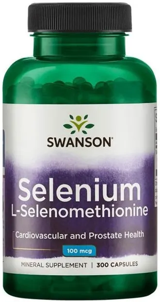 Selenium L-Selenomethionine, 100 mcg, 300 capsule, Swanson