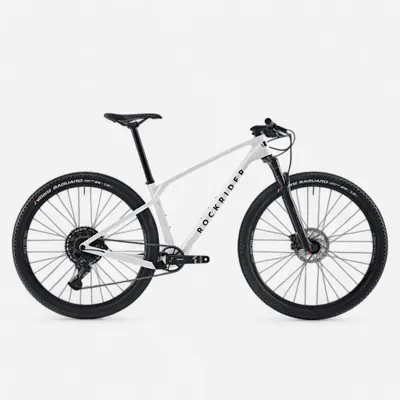 Bicicletă MTB semi-rigidă XC cadru carbon RACE 900 NX Alb