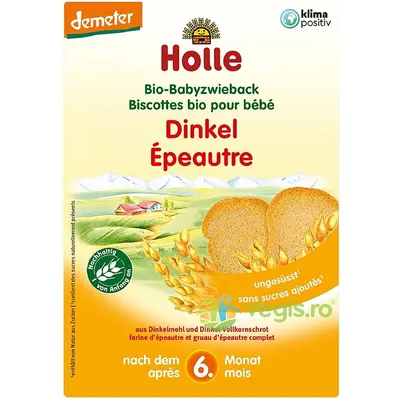 Pesmetti din Grau Spelta pentru Copii +6 Luni Demeter Ecologice/Bio 200g