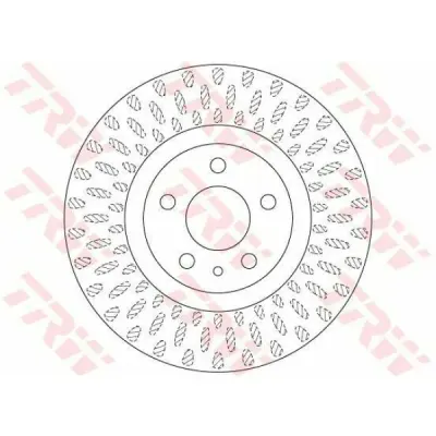 Disc frana TRW DF6522