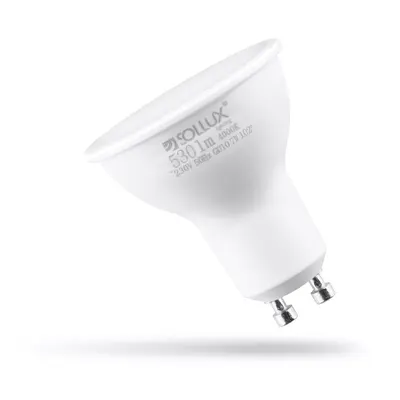 Bec LED GU10, cu lumină neutră 7 W – Sollux