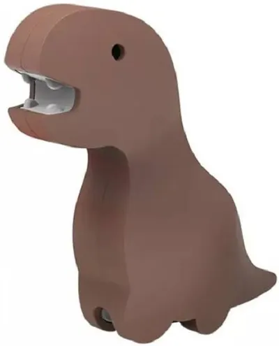 Figura de clădire Raya Toys - Dinozaur magnetic, maro