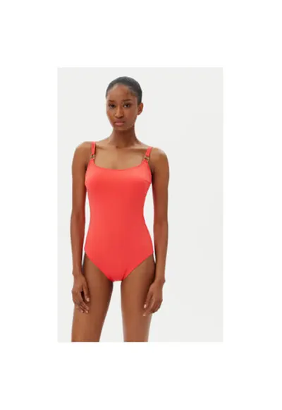 Costum de baie dama BL458 - Corai - Rosu deschis