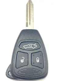 Carcasa cheie Techstar® 3 butoane pentru Chrysler 300C, Dodge, Jeep – compatibila lama CY24 (2005–2008)