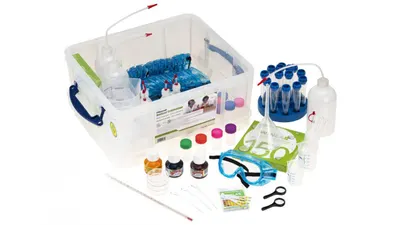 Trusă cu 100 accesorii pentru experimente de laborator