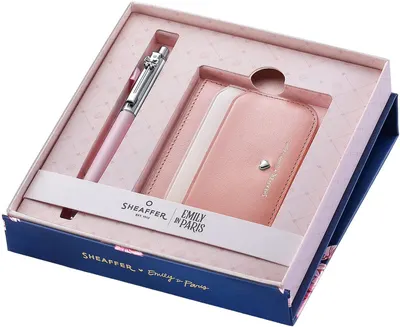 Set stilou Sheaffer Sentinel - Emily in Paris, cu portcard și documente