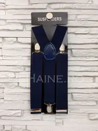 Bretele barbati bleumarin ZR A4901