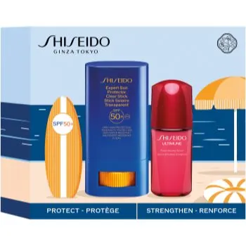 Shiseido Expert Sun Protector Clear Stick SPF 50+ set cadou pentru femei