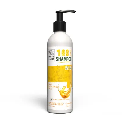 FRESH FARM Vegetable Oils, XS-XL, șampon câini, flacon, 250ml