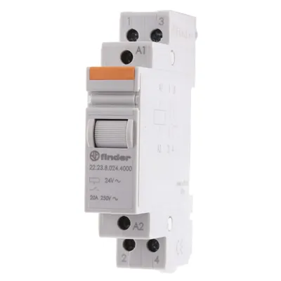 Releu pas cu pas electromecanic modular - 2 ND – 2 secvente, 230 V, C.A. (50/60Hz), AgNi, Montare pe șina 35 mm (EN 60715), Standard