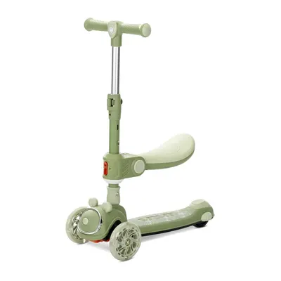 Trotineta rabatabila cu Led si sunete Lorelli Swiftie Verde