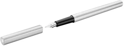 Stilou Pelikan Ineo - Argintiu, în cutie metalică