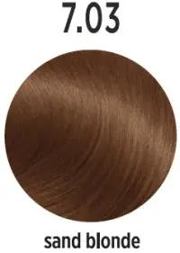 Vopsea de par Profesionala ELEMENT 7.03, 120 ml (2x60 ml), Sand Blonde