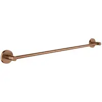 Suport prosop Grohe Grohe Essentials 40366DL1, 600 mm, fixare ascunsa, mat, Warm Sunset