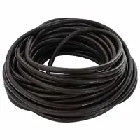 vidaXL Cord din Piele 1 Maro închis Ø5 mm x 50 m Piele