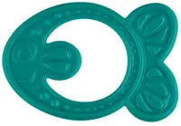 Dentiție moale pentru bebeluși Canpol - Pește, verde închis