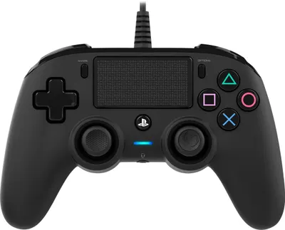Controller Nacon - Wired compact, negru (PS4/PC)