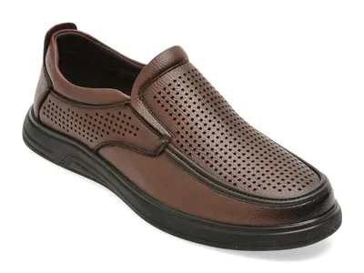 Pantofi BITE THE BULLET maro, 25C2115, din piele naturala