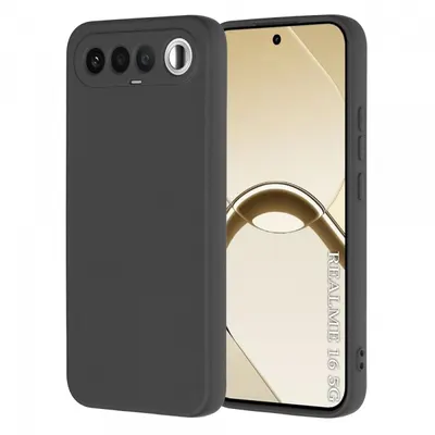 Husa pentru Realme 16, Techsuit, SoftFlex, Neagra