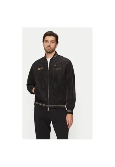 Geaca barbati - 304612268 - Poliester - Negru - Negru
