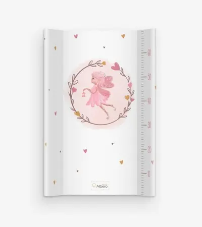 Saltea de infasat bebe cu intaritura 70x48 Klups Fairy 418