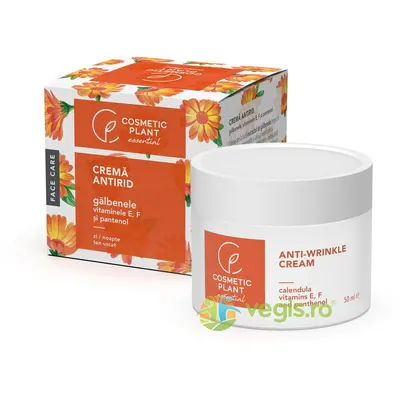Crema Antirid Galbenele si Pantenol 50ml