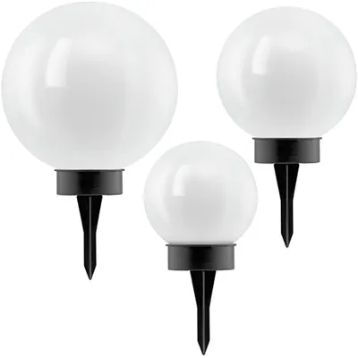 Set 3 globuri solare diametru 1x0.1w