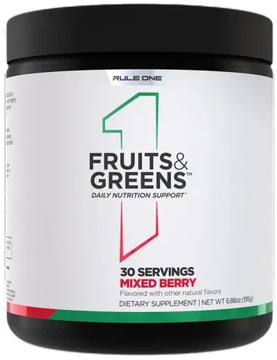 Fruits & Greens, fructe de pădure, 195 g, Rule1